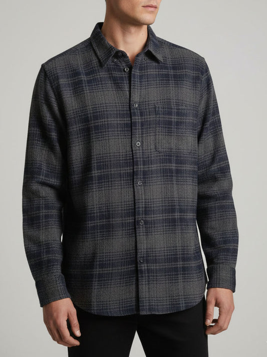 Mens Flannel Woven Shirt