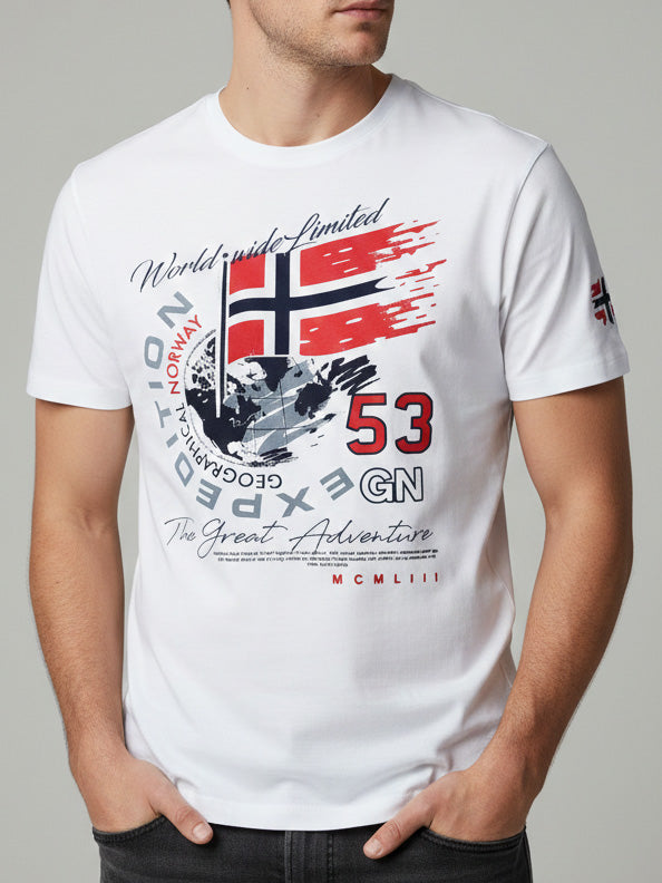 Wholesale Mens Printed T-Shirt ₹170 | Bulk Cotton Tees for Retailers ...