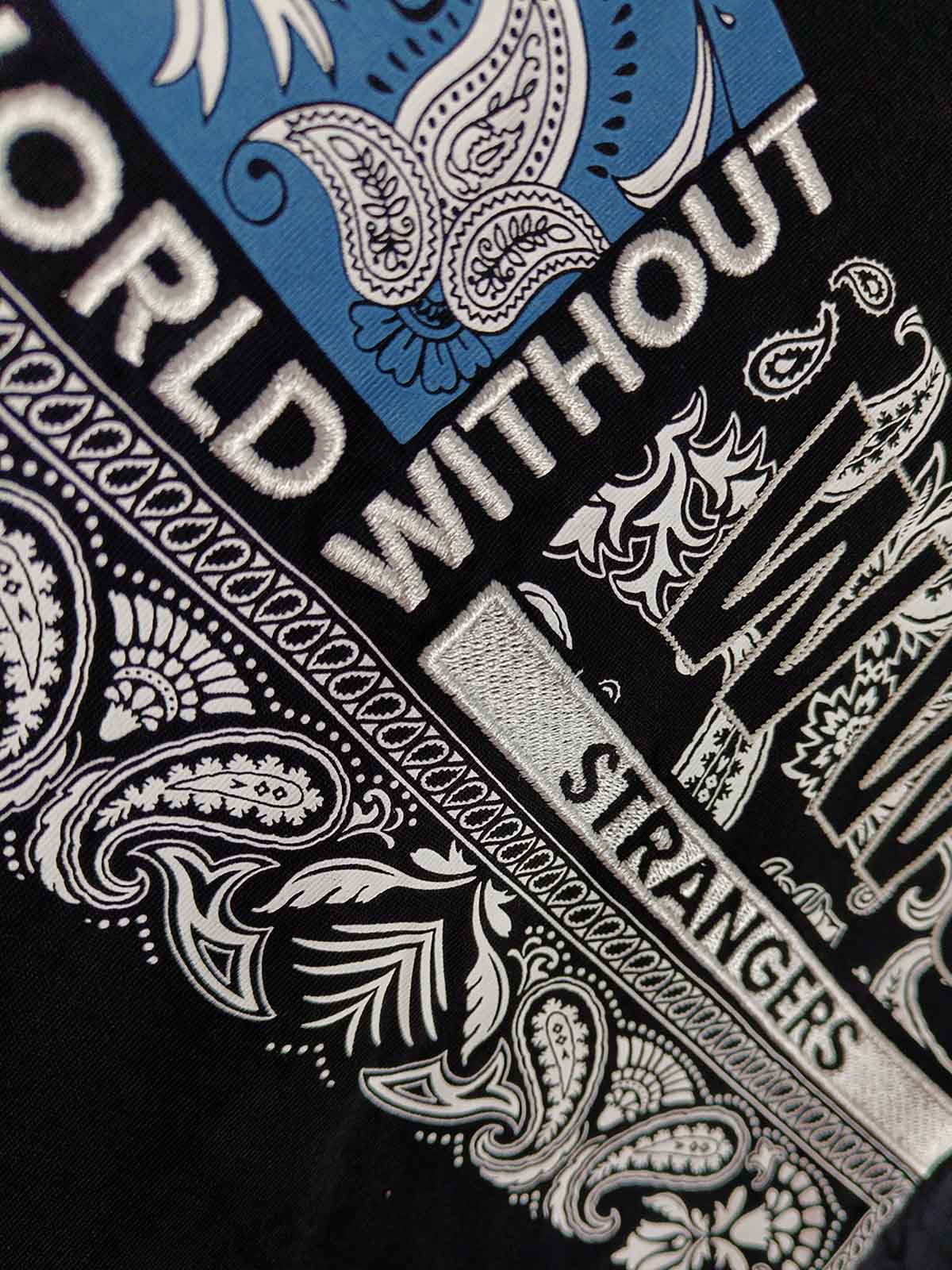 Mens Printed n Embroidery T-Shirt