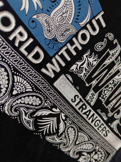 Mens Printed n Embroidery T-Shirt