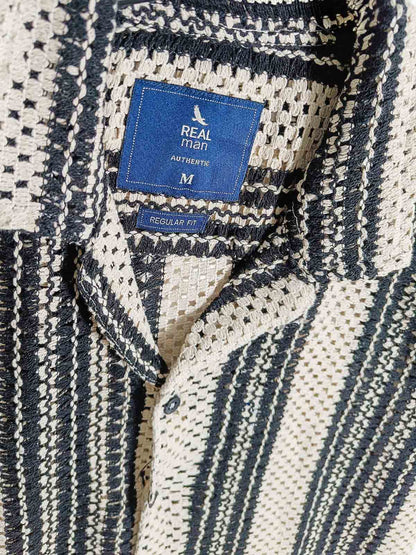 Mens Crochet Woven Shirts