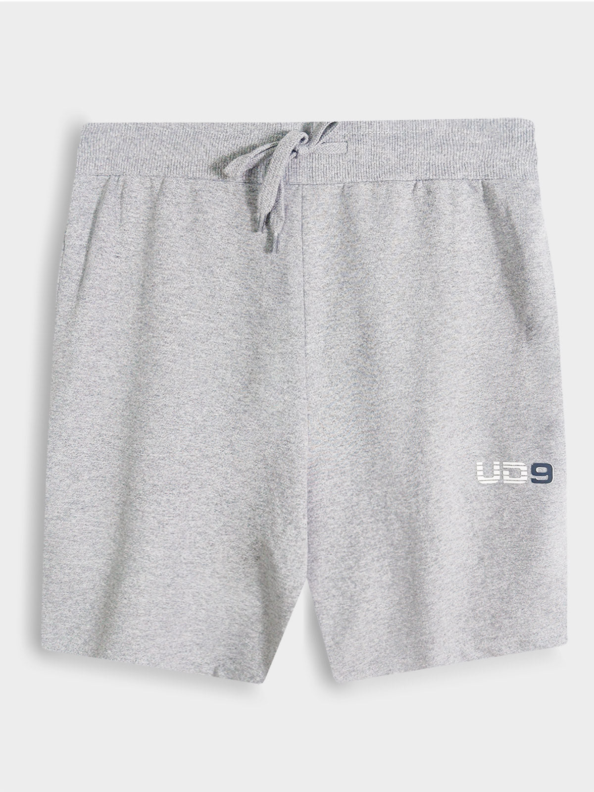 Mens Frech Terry Knit Grey Shorts