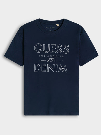 Mens Printed N Embossed T-Shirt