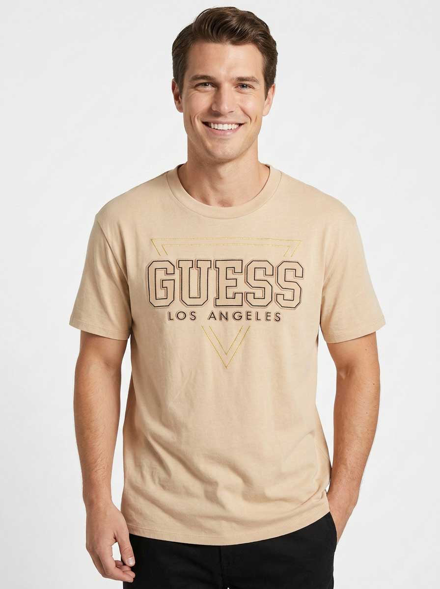Mens Printed N Embossed T-Shirt