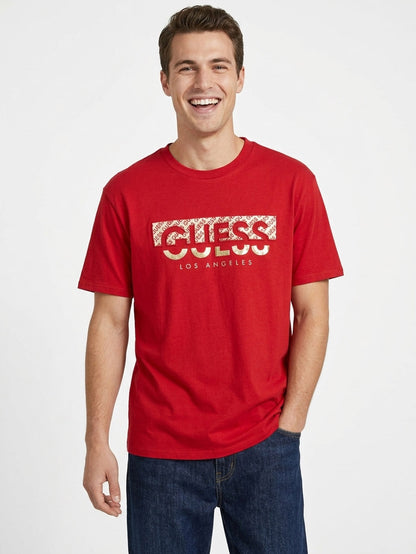 Mens Printed N Embossed T-Shirt