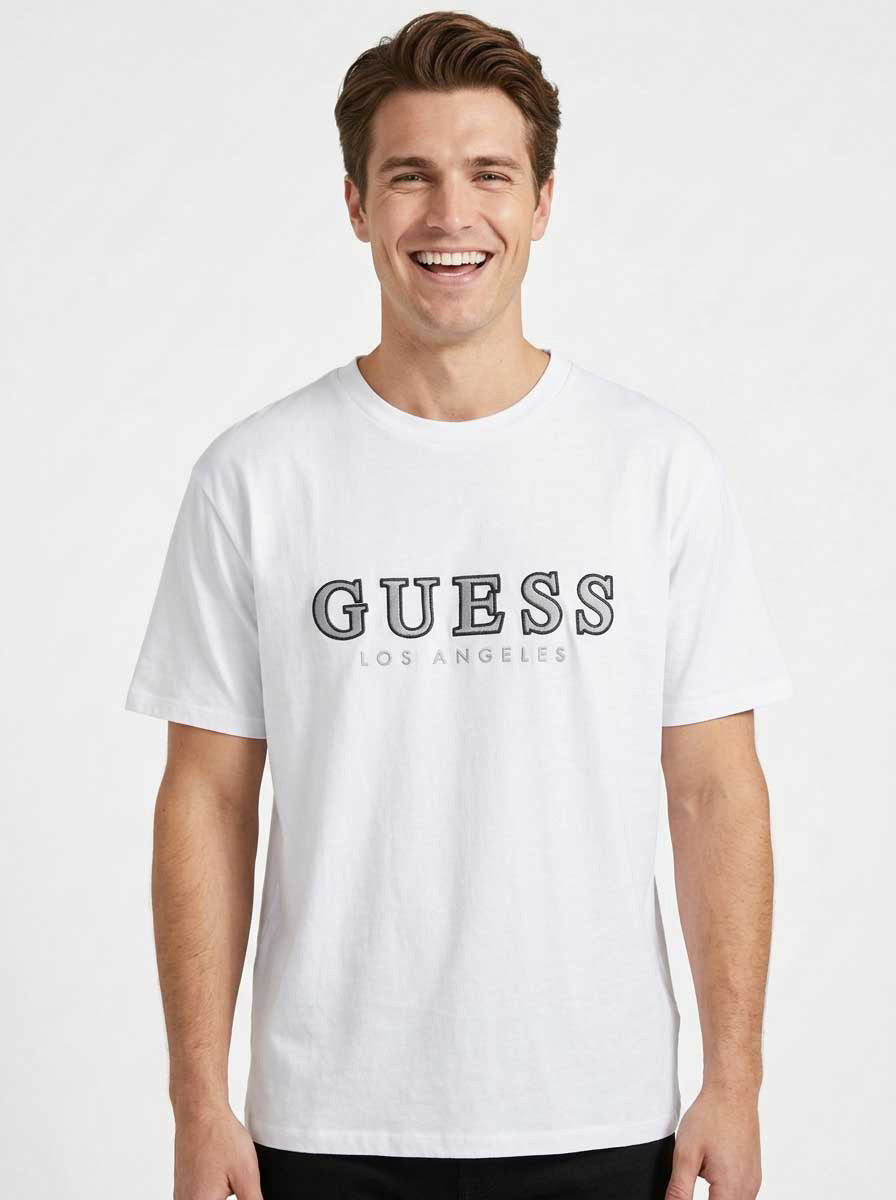 Mens Printed N Applique T-Shirt