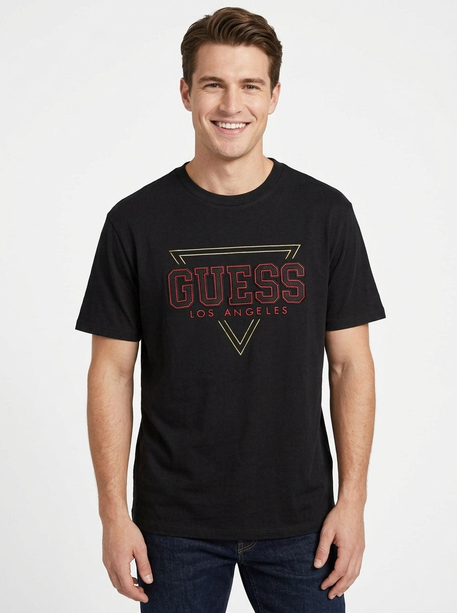 Mens Printed N Embossed T-Shirt