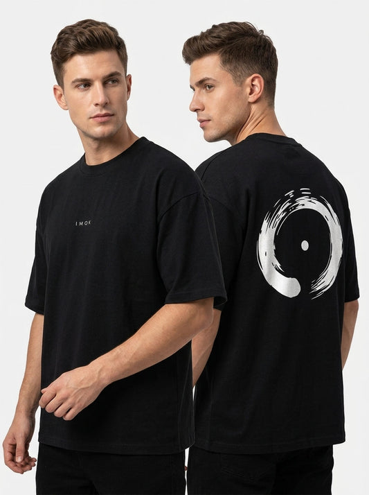 Mens Oversize Fit Black T-Shirt