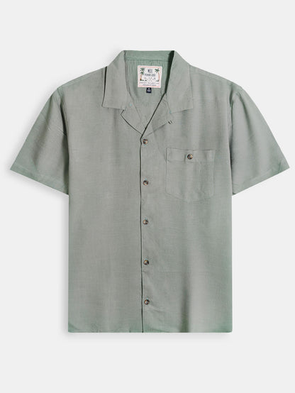 Mens Beach Outfit Green Shirt