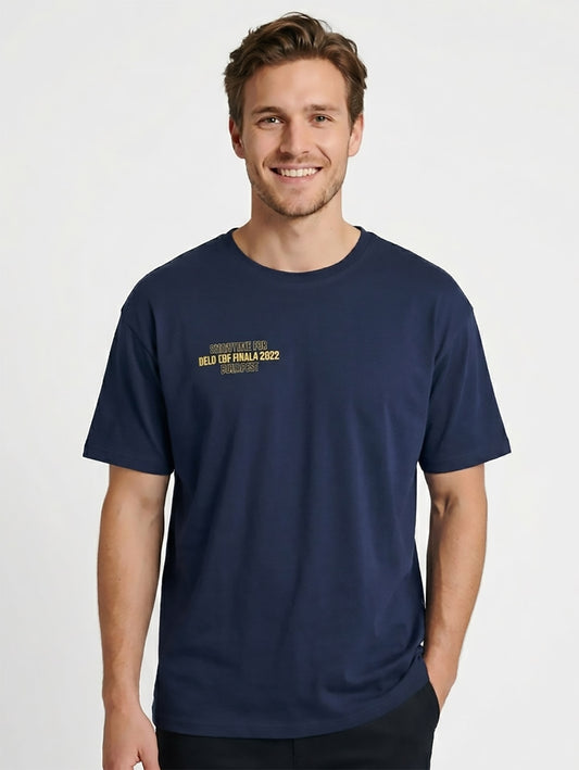 Mens Printed Navy T-Shirt