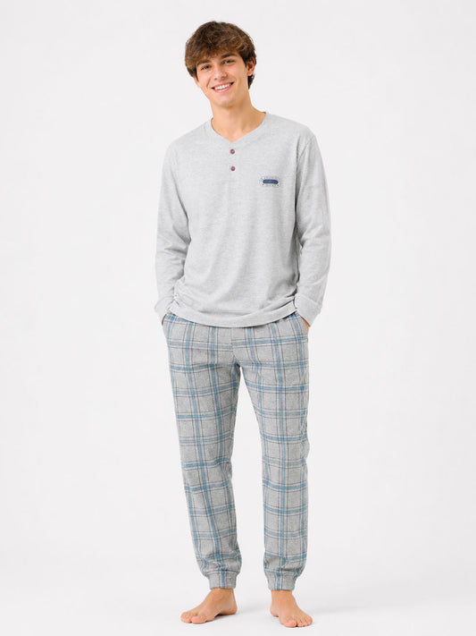 Mens Winter Pyjama Set