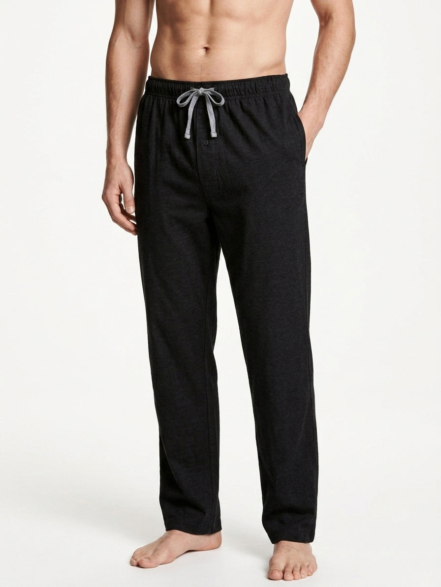 Mens Black Sleep Pant
