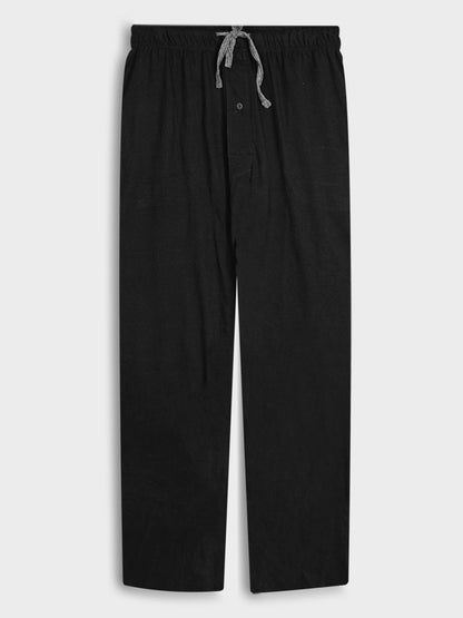 Mens Black Sleep Pant