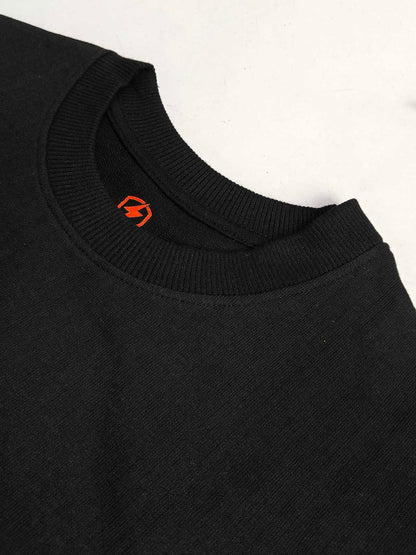 Mens Oversize Fit Black T-Shirt