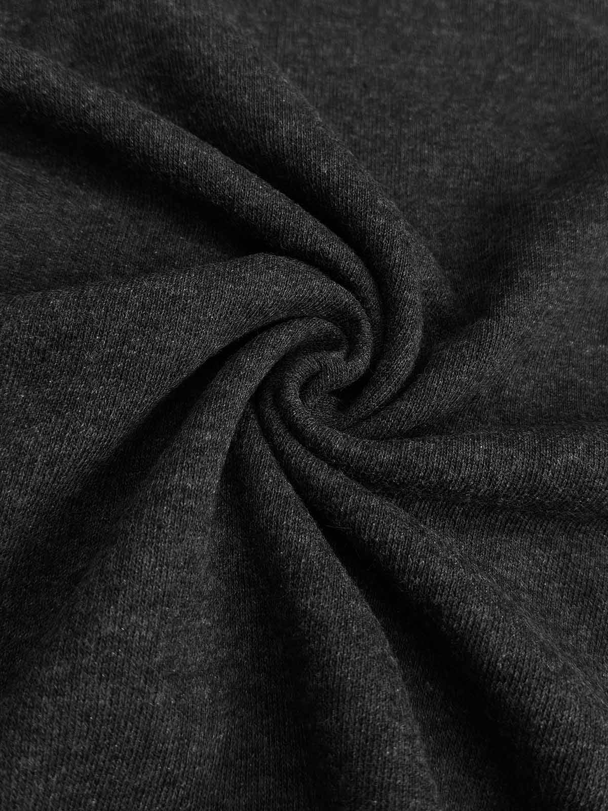 Mens Oversize Fit Charcoal T-Shirt