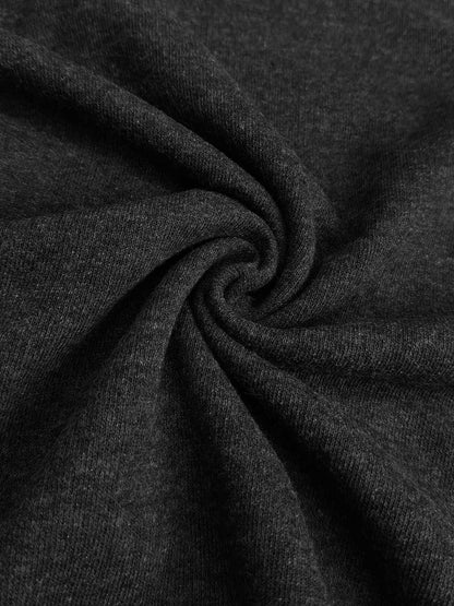 Mens Oversize Fit Charcoal T-Shirt