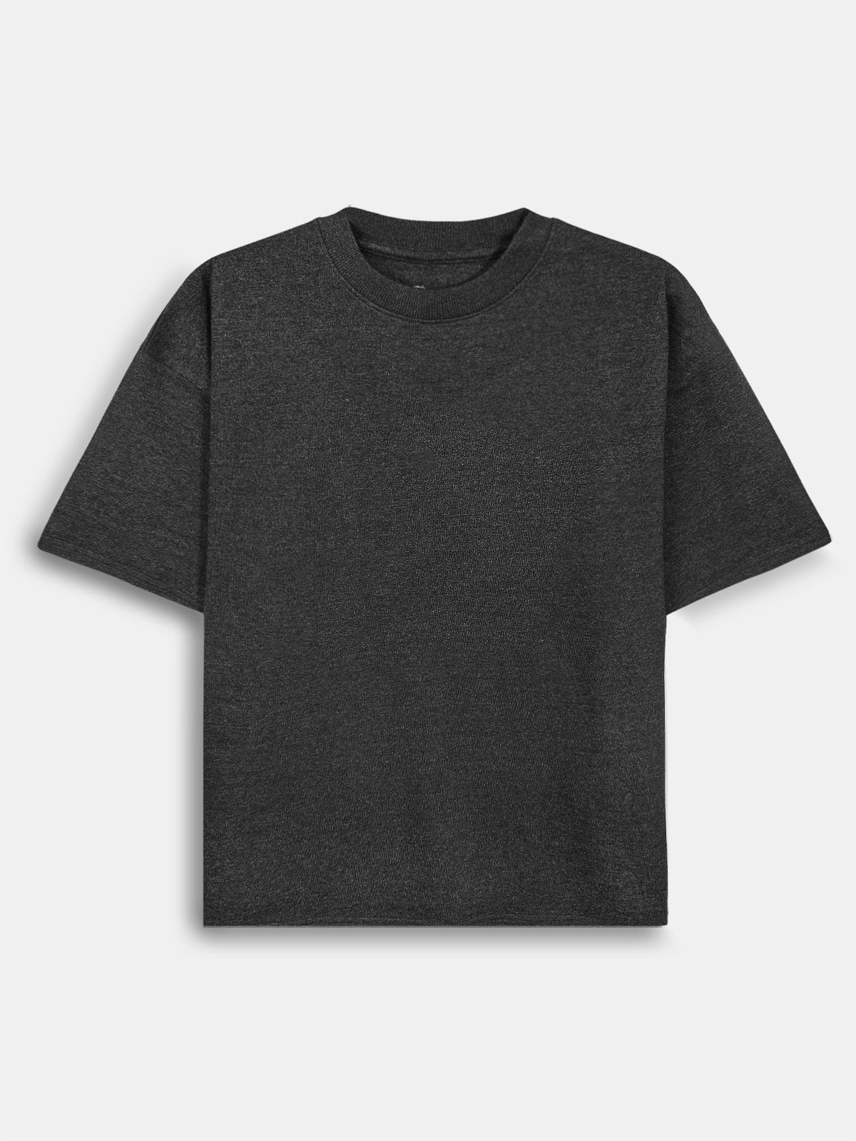 Mens Oversize Fit Charcoal T-Shirt