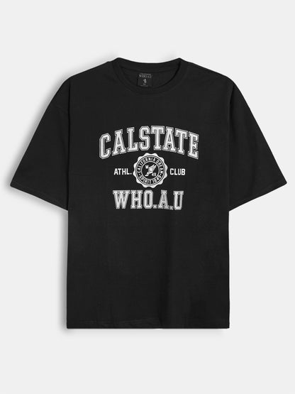 Mens Oversize Fit Black T-Shirt