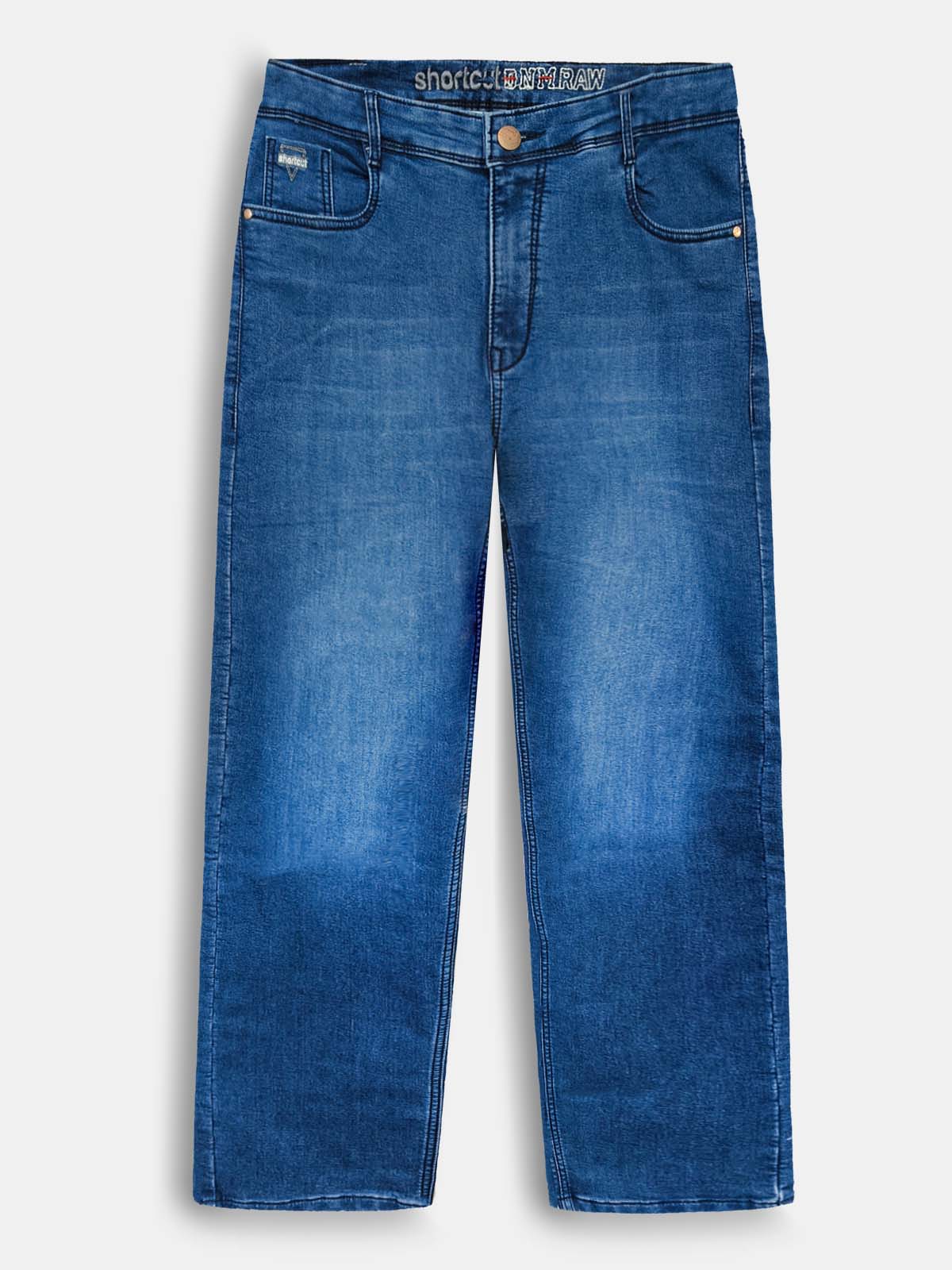 Mens Plus Size Blue Jeans