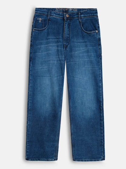 Mens Oversized Light Denim Jeans