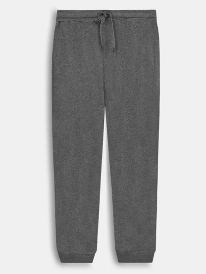 Mens Waffle Grey Pyjama Set