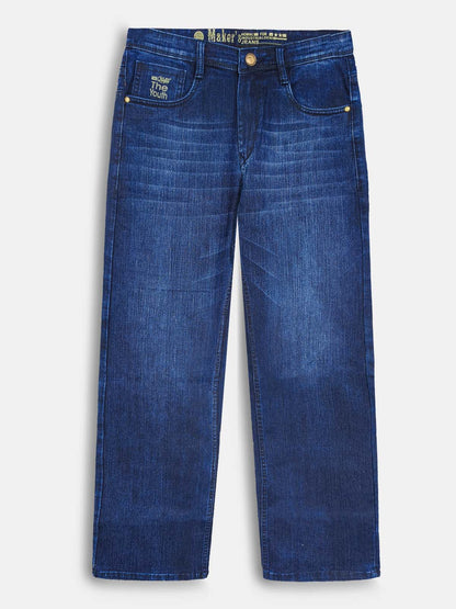Mens Denim Navy Jeans