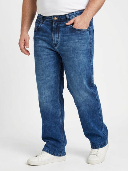 Mens Denim Blue Jeans