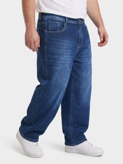 Mens Denim Dark Blue Jeans