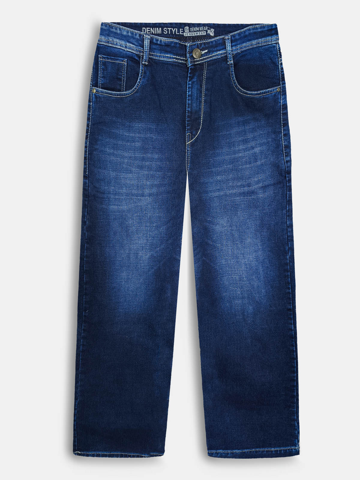 Mens Denim Dark Blue Jeans