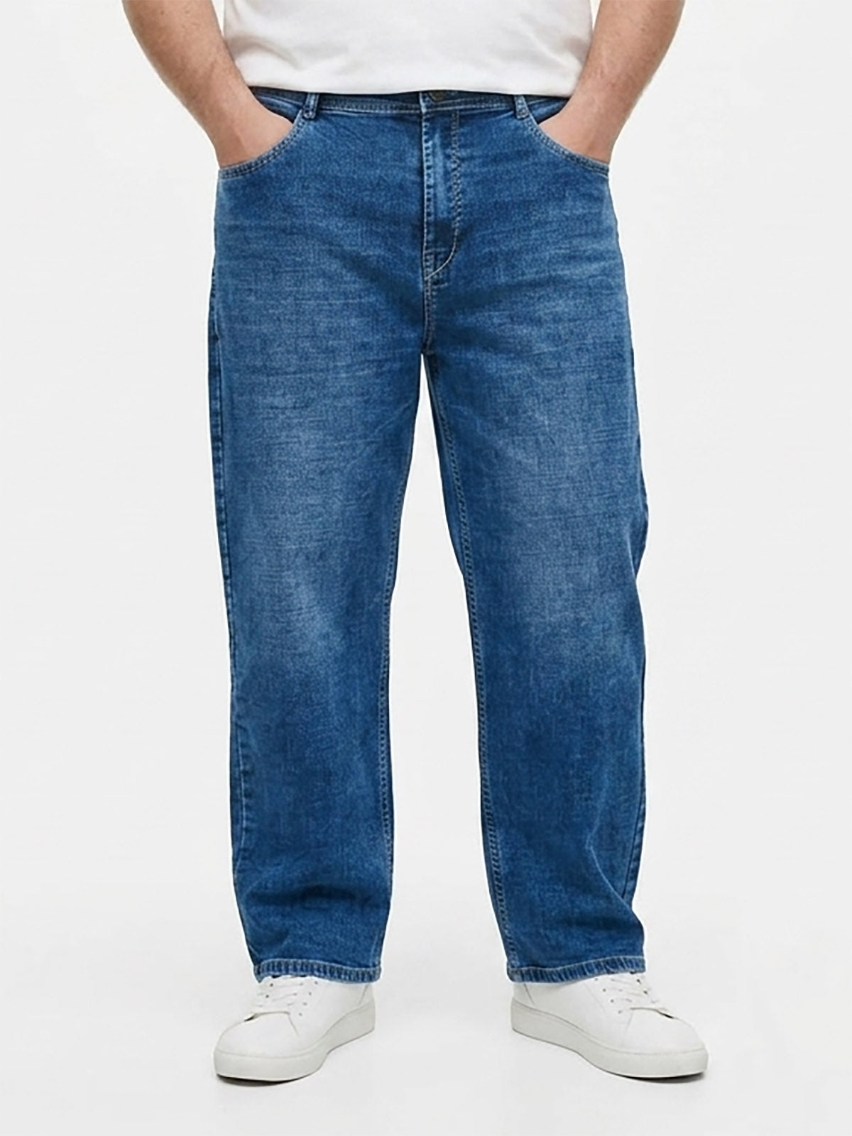Mens Denim Blue Jeans