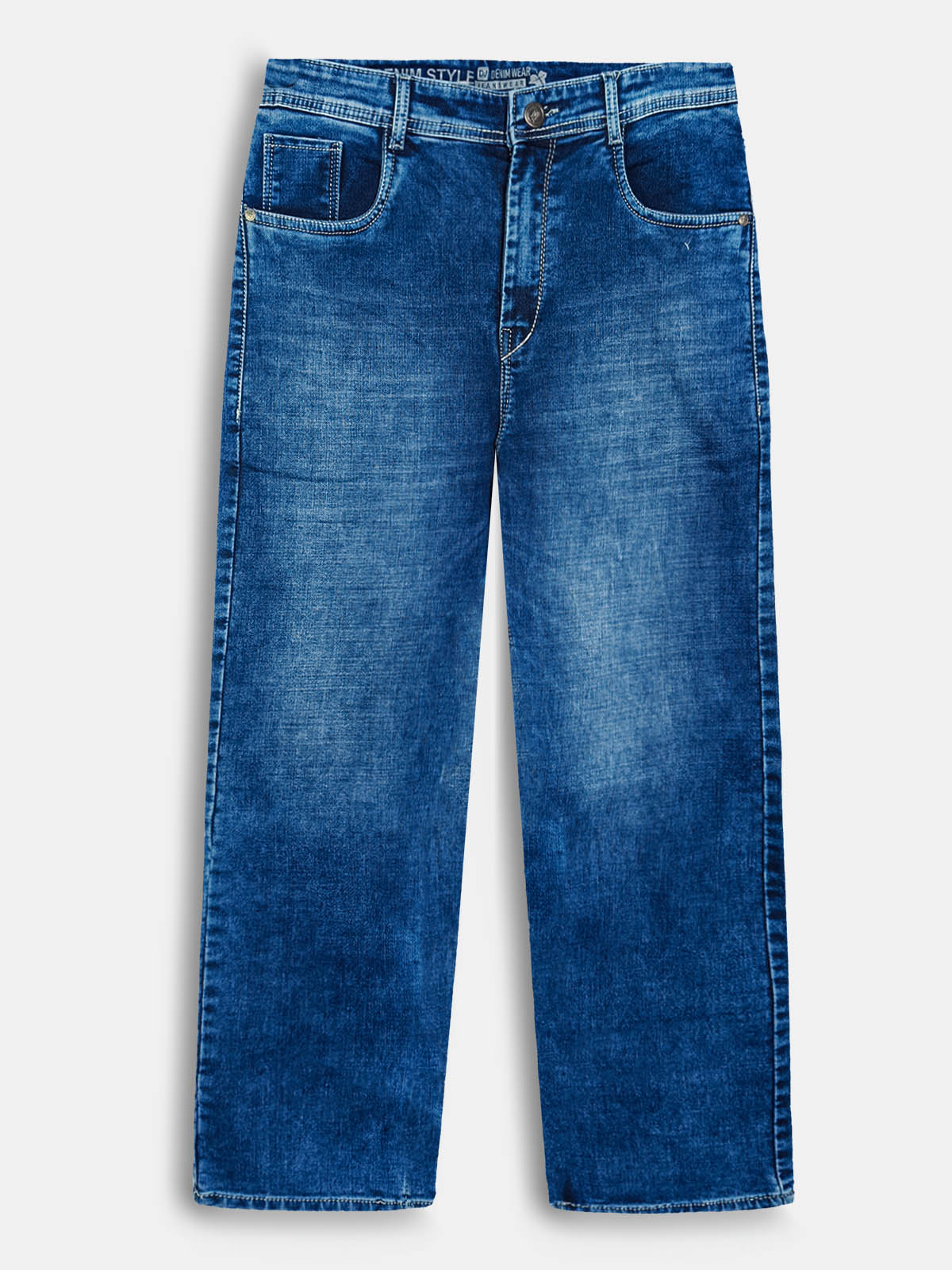 Mens Denim Blue Jeans