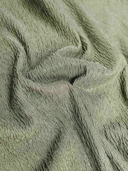 Mens Half Zipper Polyester Olive Polo