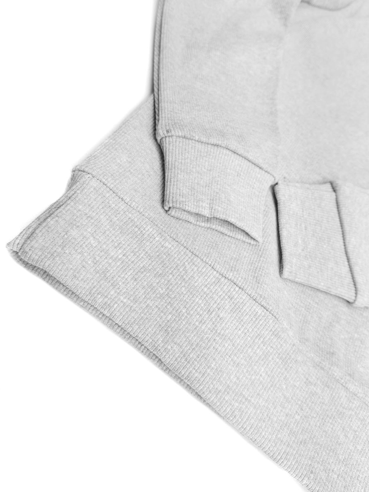 Mens Ribbed Crew Neck Melange Pullover