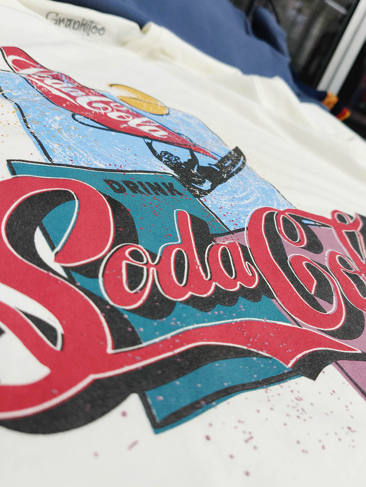Mens Printed White T-Shirt