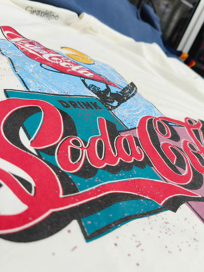 Mens Printed White T-Shirt