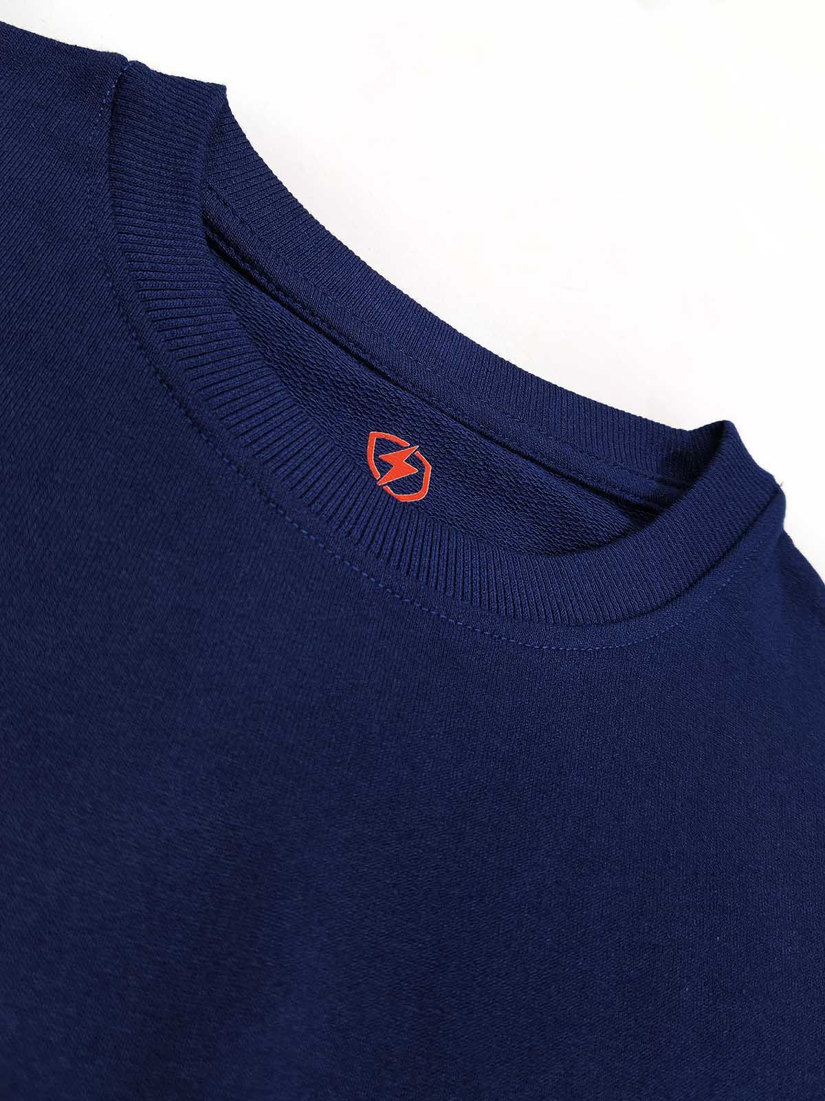 Mens Oversize Fit Navy Co-Ord Set