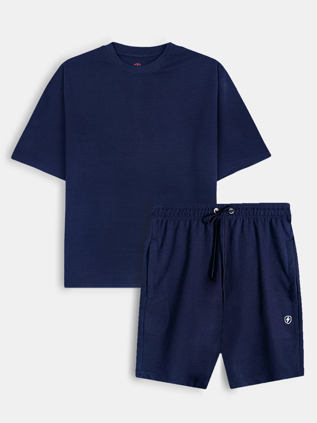 Mens Oversize Fit Navy Co-Ord Set