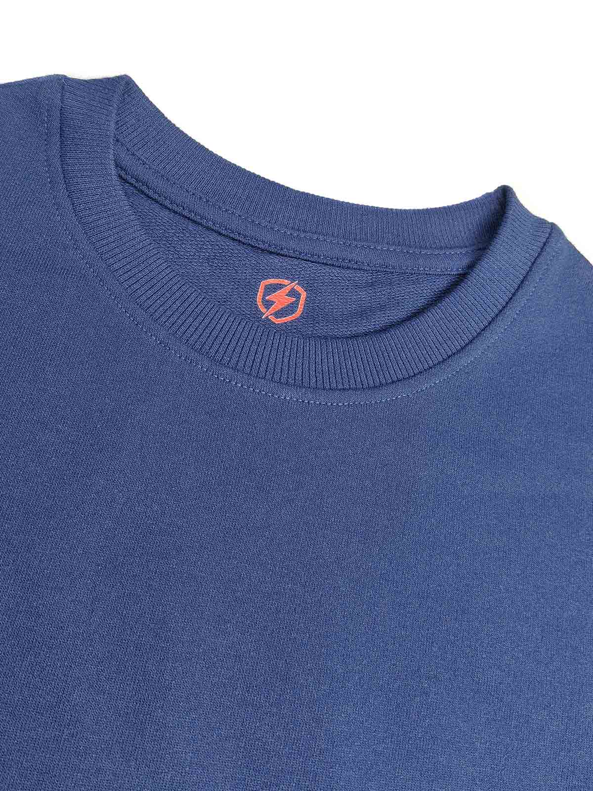 Mens Oversized Fit Navy T-Shirt
