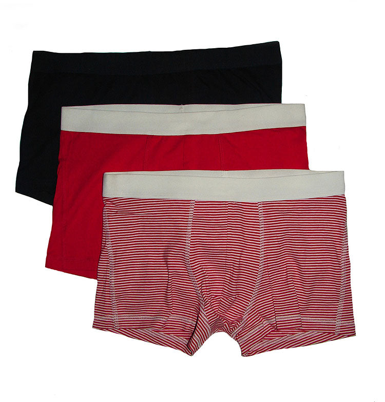 Mens Stretch Outer Elastic Knit Boxers