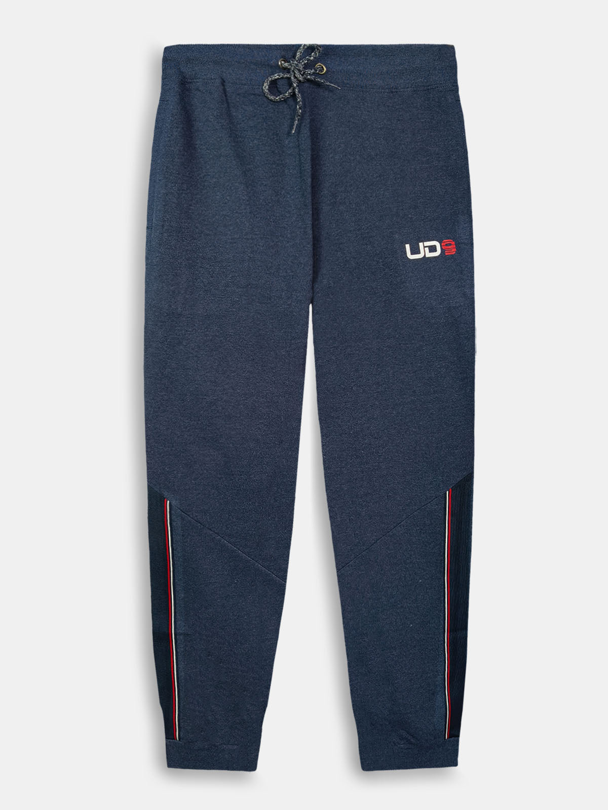 Mens French Terry Joggers Twill Tape Trim