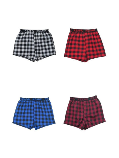 Mens Woven Boxer Shorts