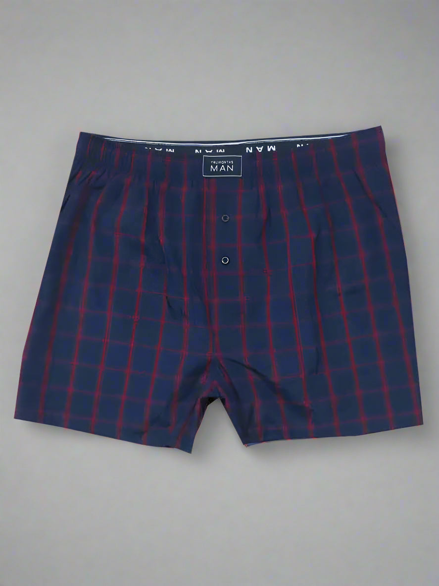 Mens Woven Boxer Shorts