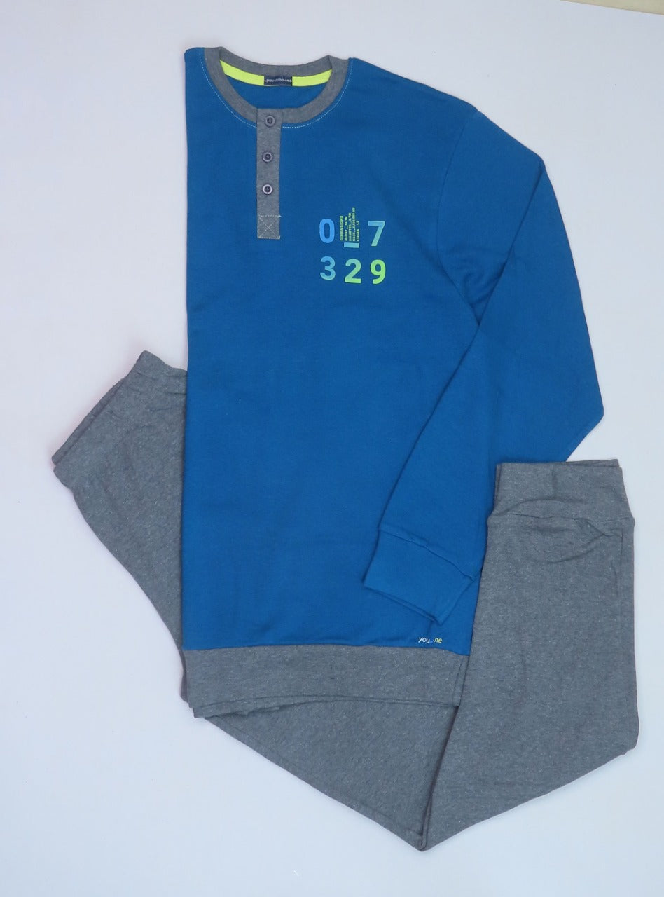 Mens Winter Pyjama Set