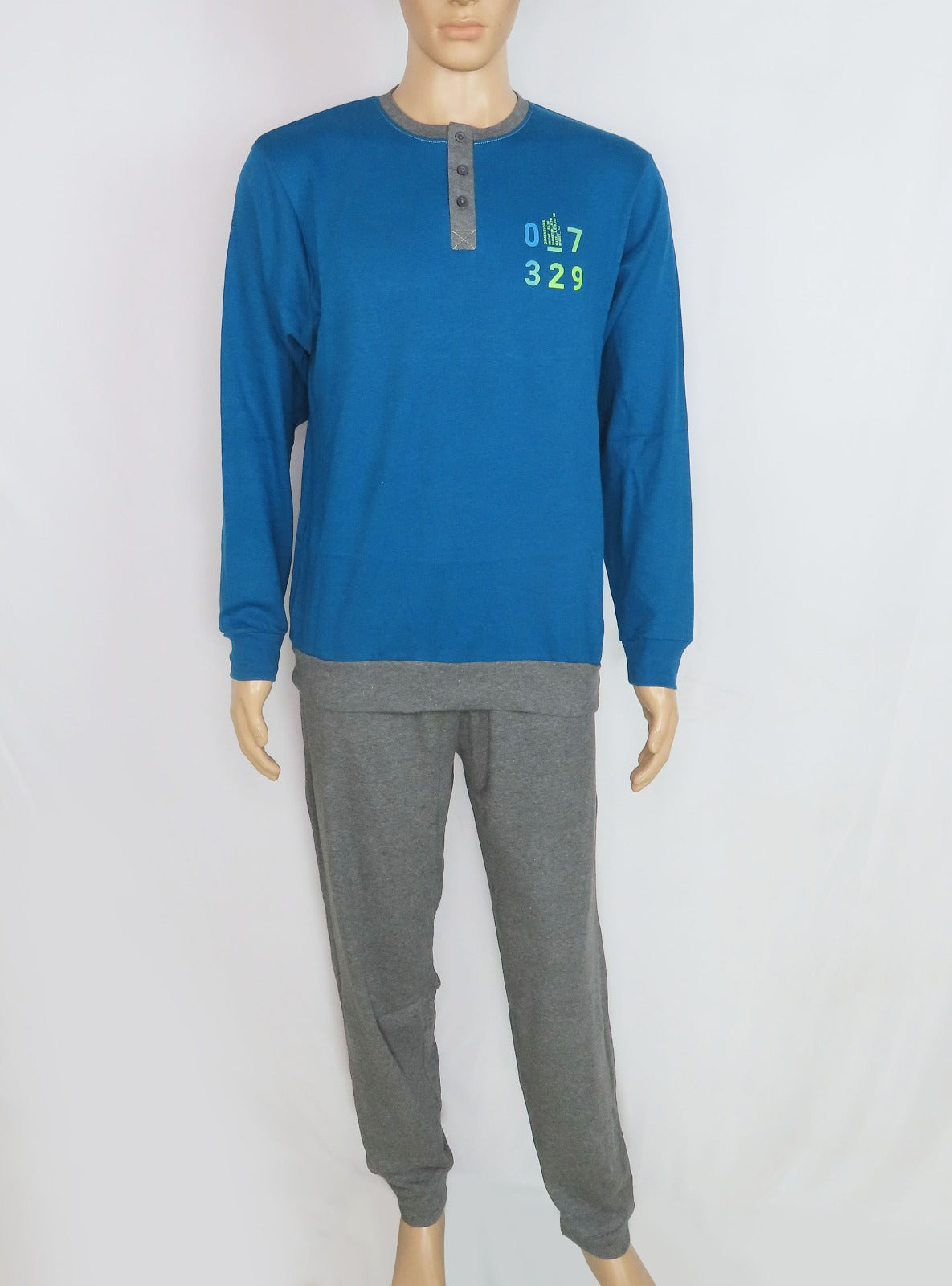 Mens Winter Pyjama Set