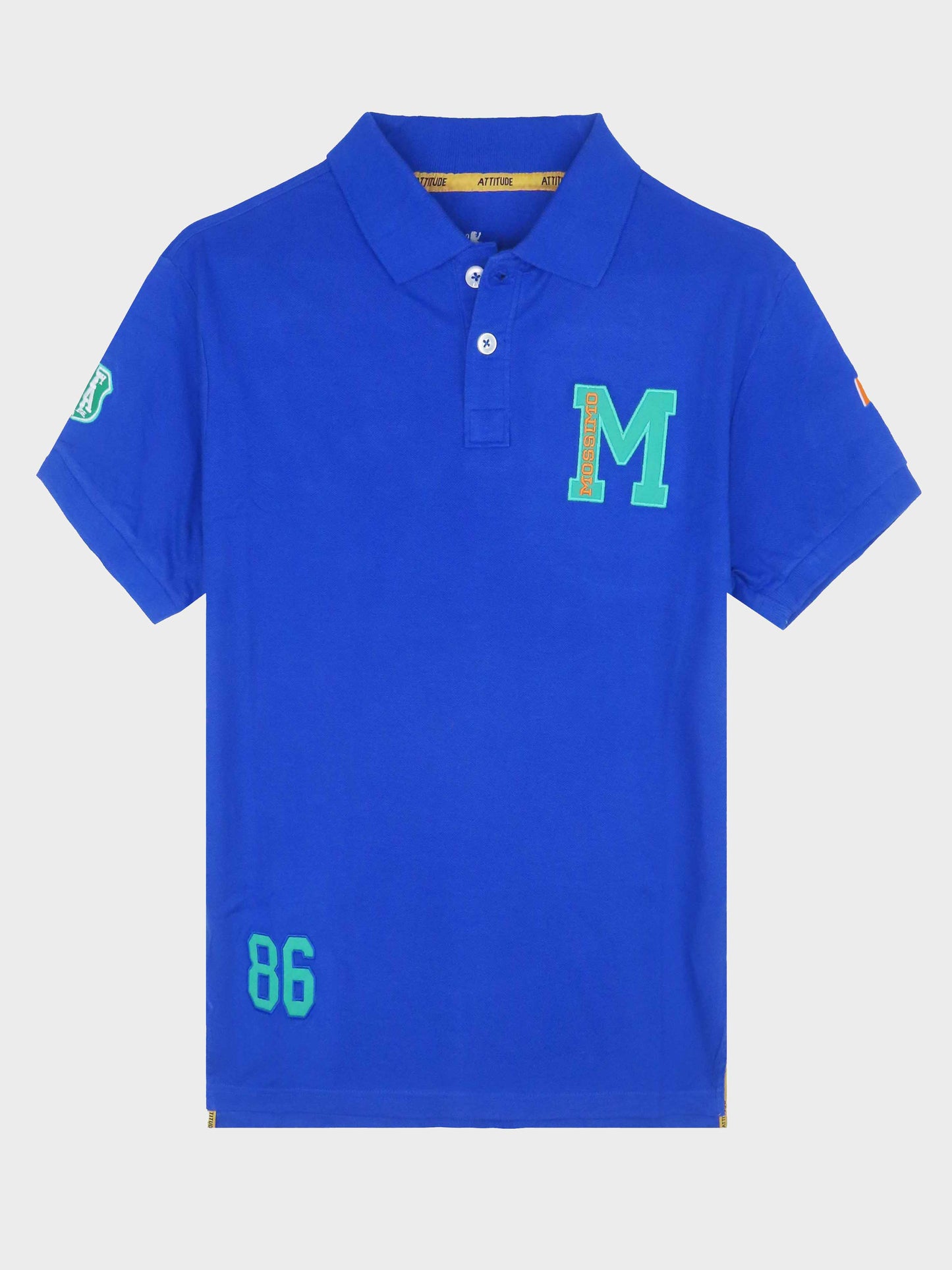 Mens Applique Polo