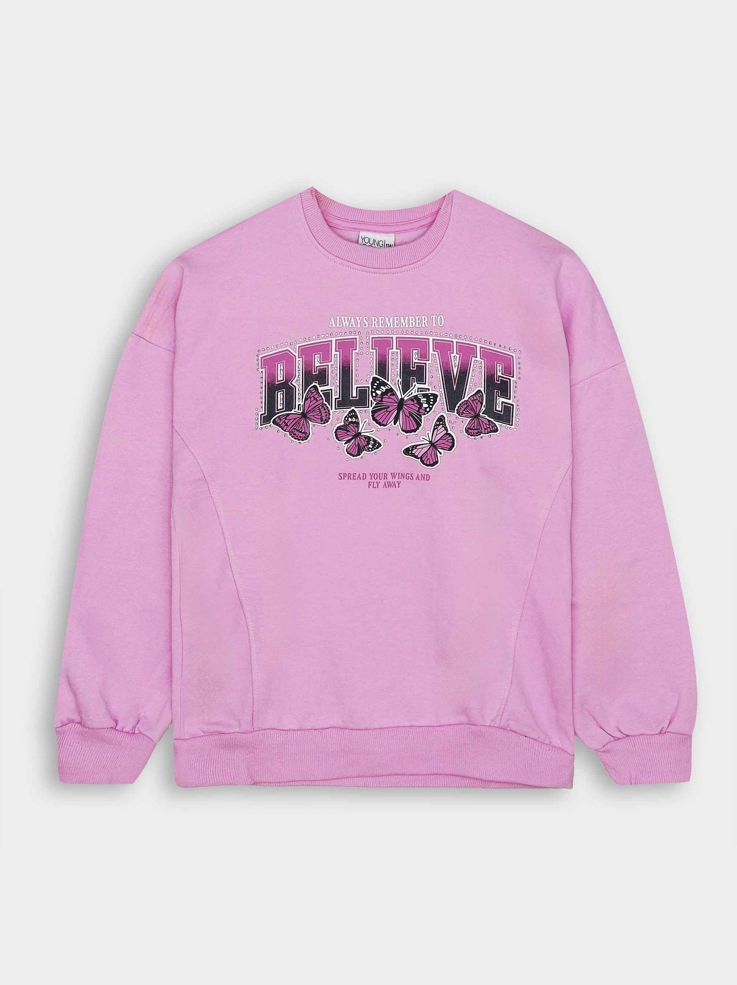 Girls Brushed Pullover