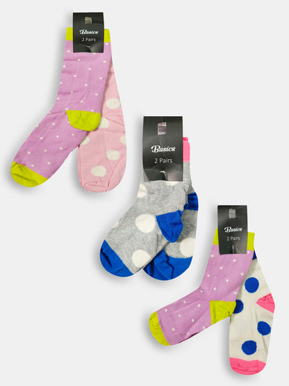 Girls Socks 2-pairs-pack