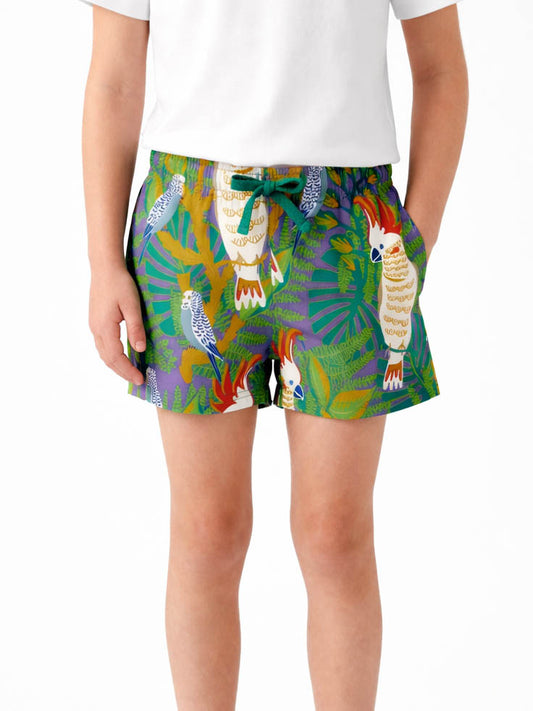 Girls Stretch Knit Shorts