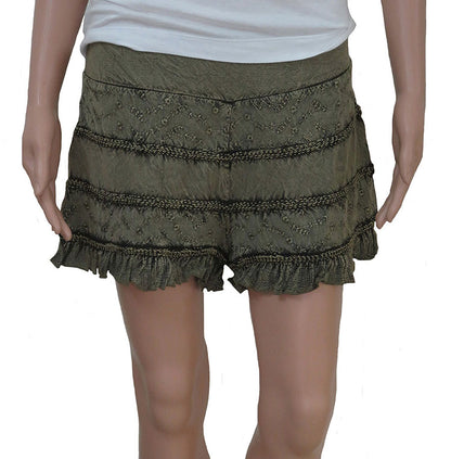 Ladies Embroidery Shorts