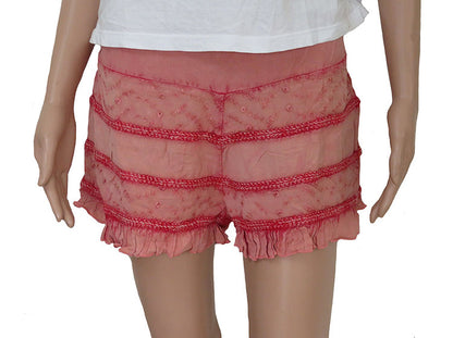 Ladies Embroidery Shorts